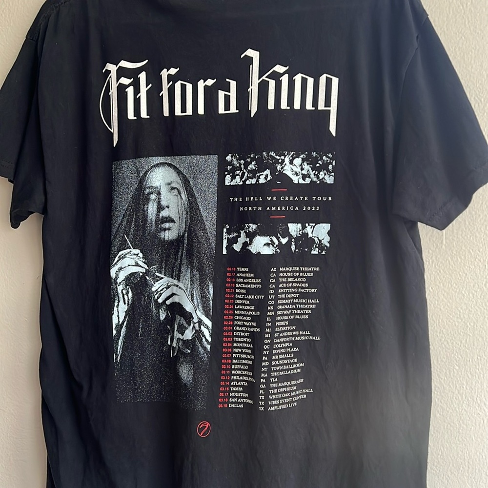 Fit For A King Official Merch 2023 Tour